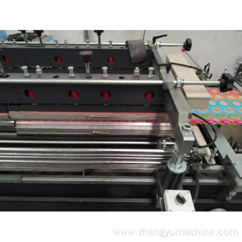 Automatic zipper bag pouch making machine